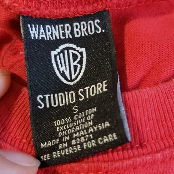 Vintage warner bros studio store looney tunes tweety bird red size small - Picture 3 of 6